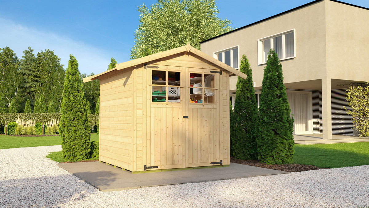 weka Gartenhaus Nr. 316, 240 x 171 cm, mit Fußboden