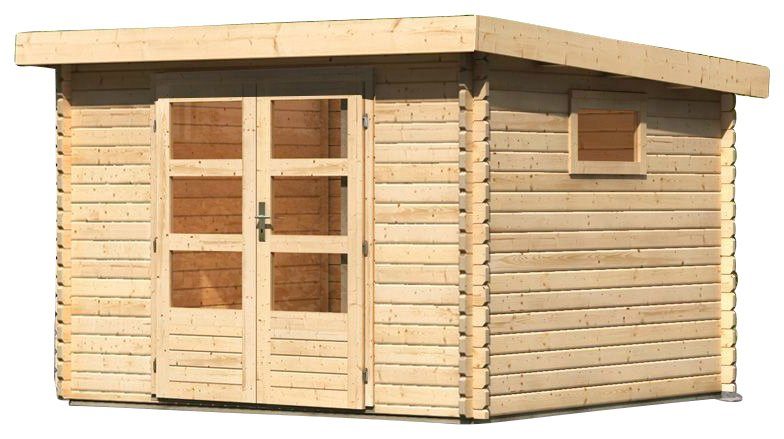 Karibu Gartenhaus Trittau 3, 317 x 333 cm, 40 mm – Ansicht 2