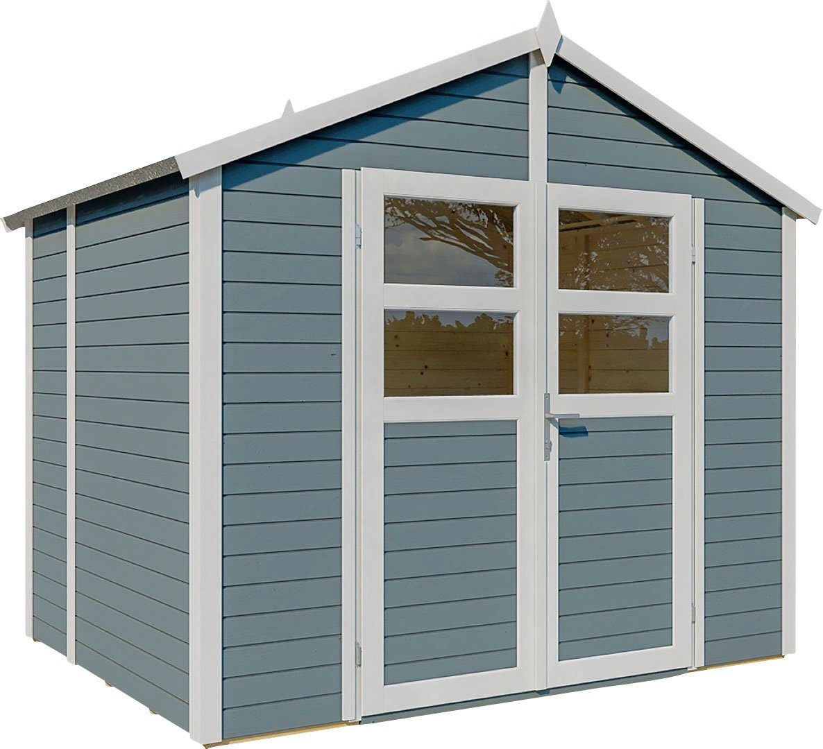 KONIFERA Gartenhaus Visby 3, 259 x 191 cm, mit Fußboden – Ansicht 2