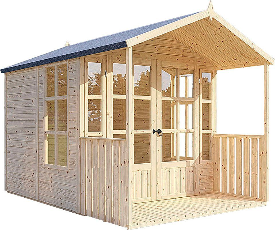 BERTILO Gartenhaus Salisbury, 214 x 305 cm, mit Fußboden – Ansicht 2