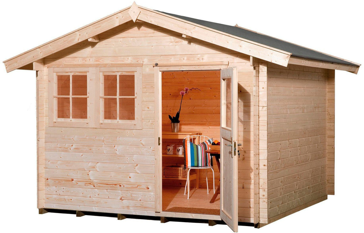 weka Gartenhaus 139 Gr.1, 380 x 284 cm, 45 mm – Ansicht 2