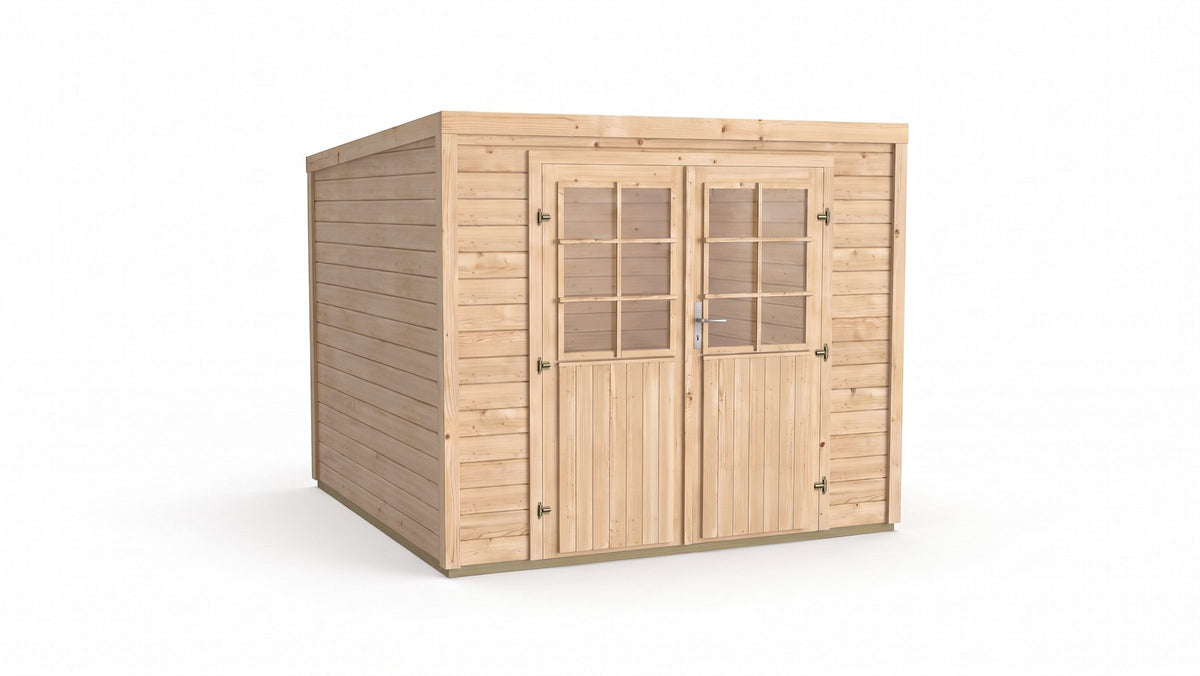 weka Gartenhaus Lugo 3, 239 x 242 cm, 19 mm – Ansicht 3