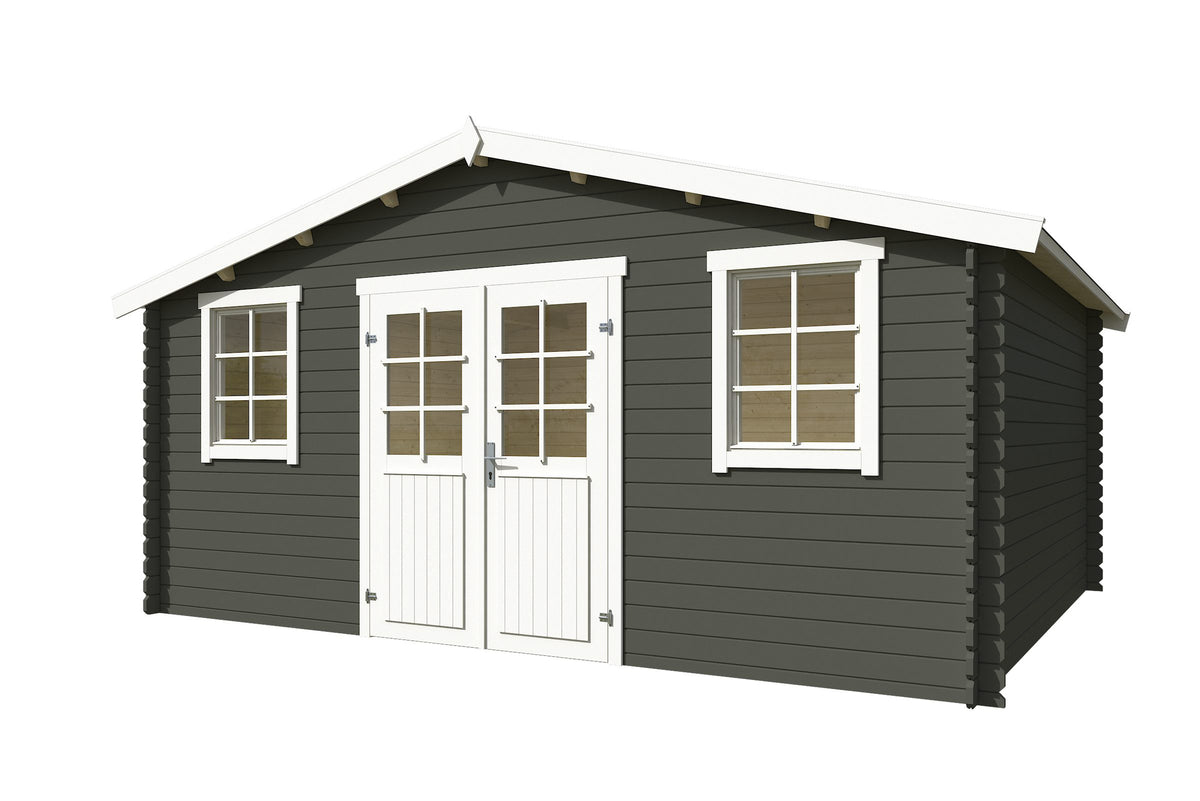 Nordic Holz Gartenhaus Udo 300, 522,4 x 320 cm – Ansicht 2