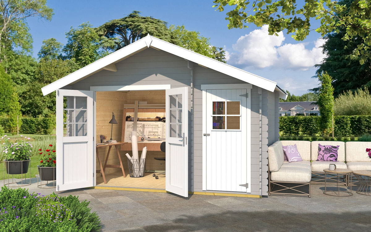 weka Gartenhaus Nr. 353, 420 x 310 cm, mit Fußboden