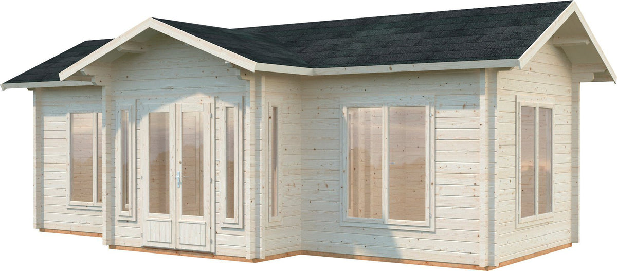 Palmako Ferienhaus Anna, 820 x 520 cm, mit Fußboden – Ansicht 2