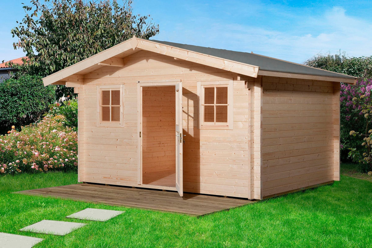 weka Gartenhaus 135 Gr.1, 460 x 374 cm, 45 mm