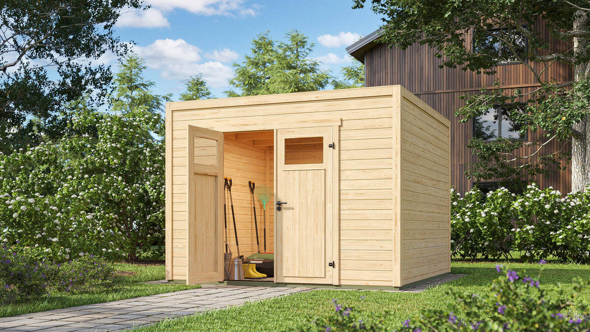 weka Gartenhaus Batu 3, 300 x 304,6 cm, 28 mm