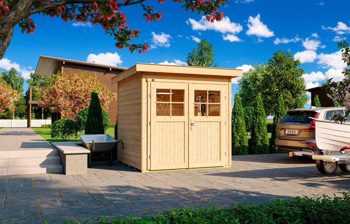 weka Gartenhaus 227 Gr.1, 229 x 253 cm, 21 mm