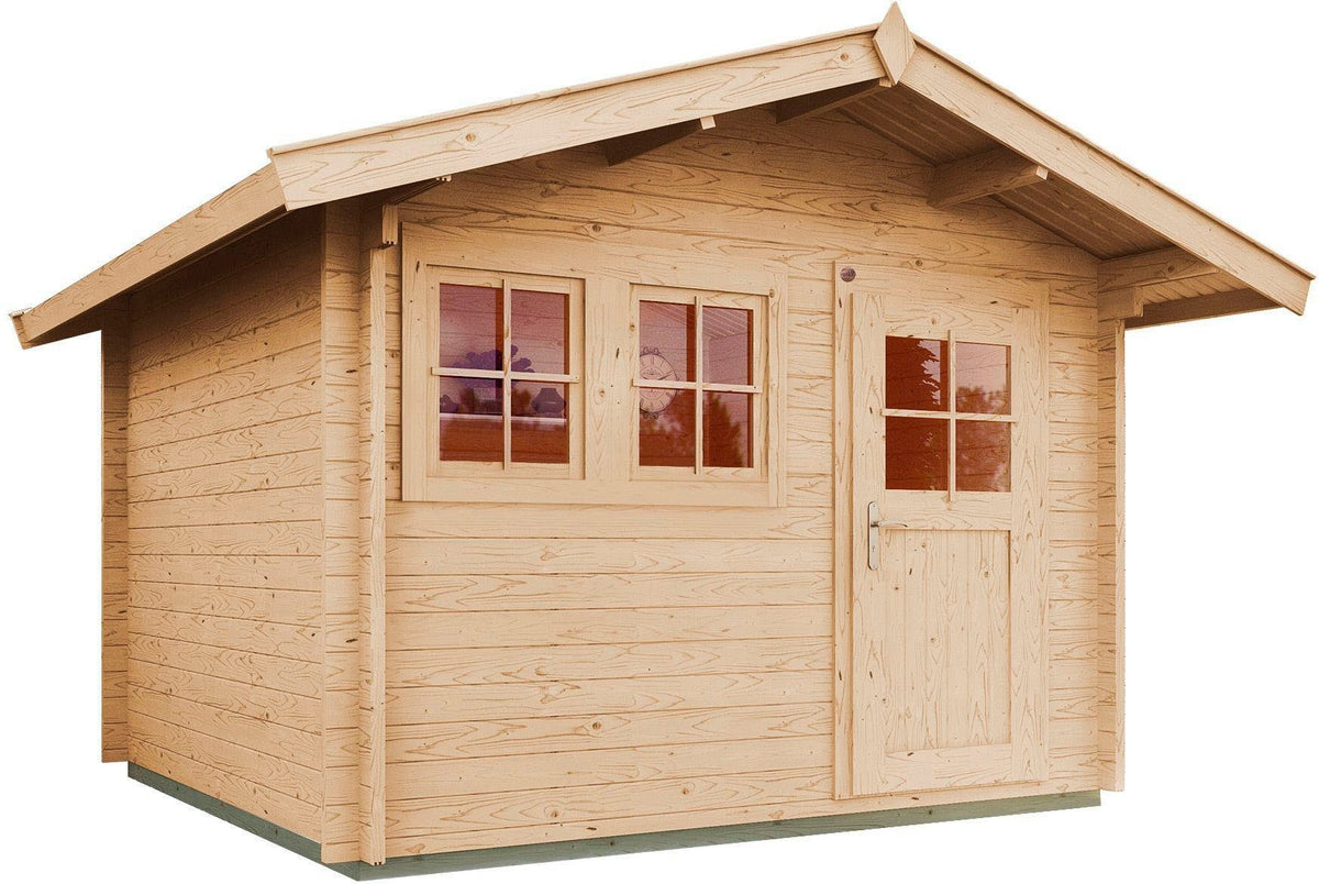 weka Gartenhaus 139 A Gr.1, 380 x 324 cm, 45 mm – Ansicht 2