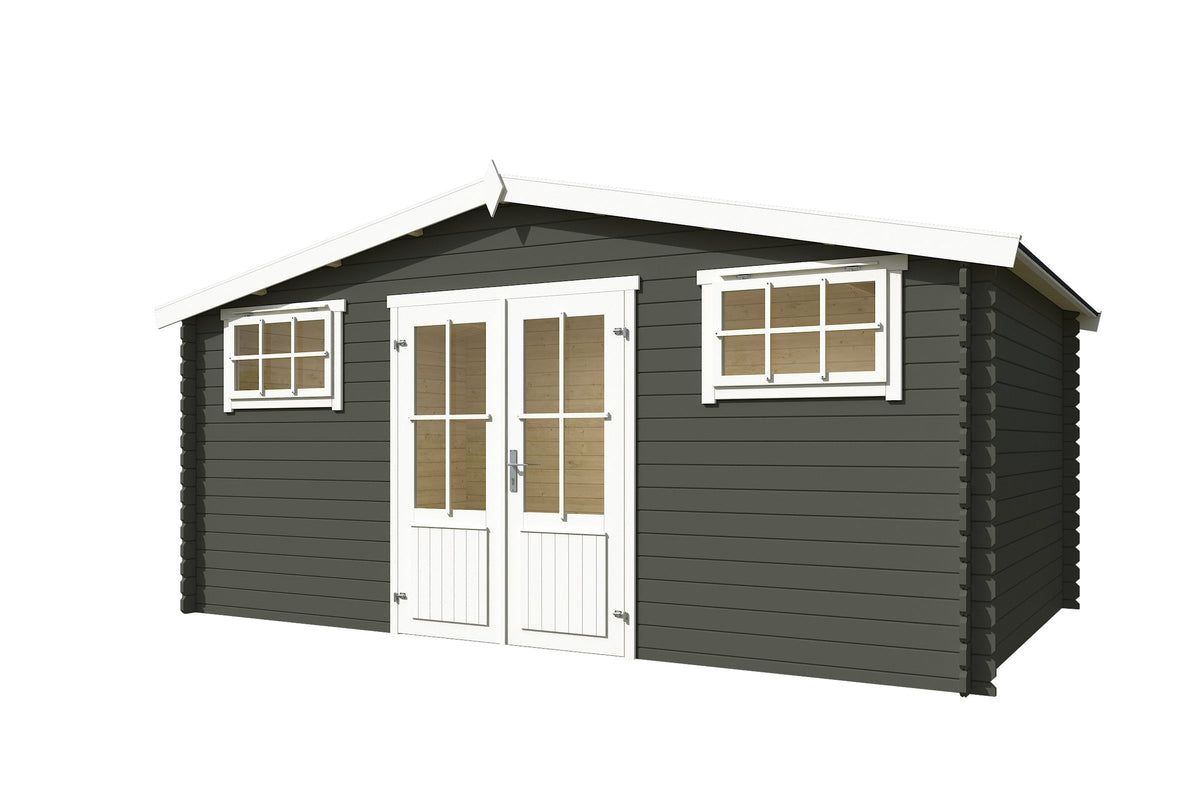 Nordic Holz Gartenhaus Boston, 518,6 x 312 cm – Ansicht 2