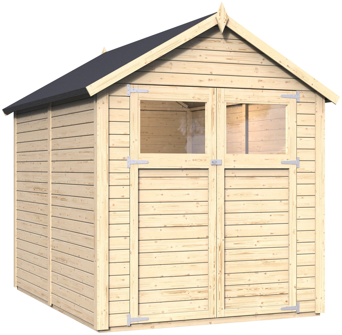 KONIFERA Gartenhaus Sylt 3, 202 x 252 cm, mit Fußboden – Ansicht 2