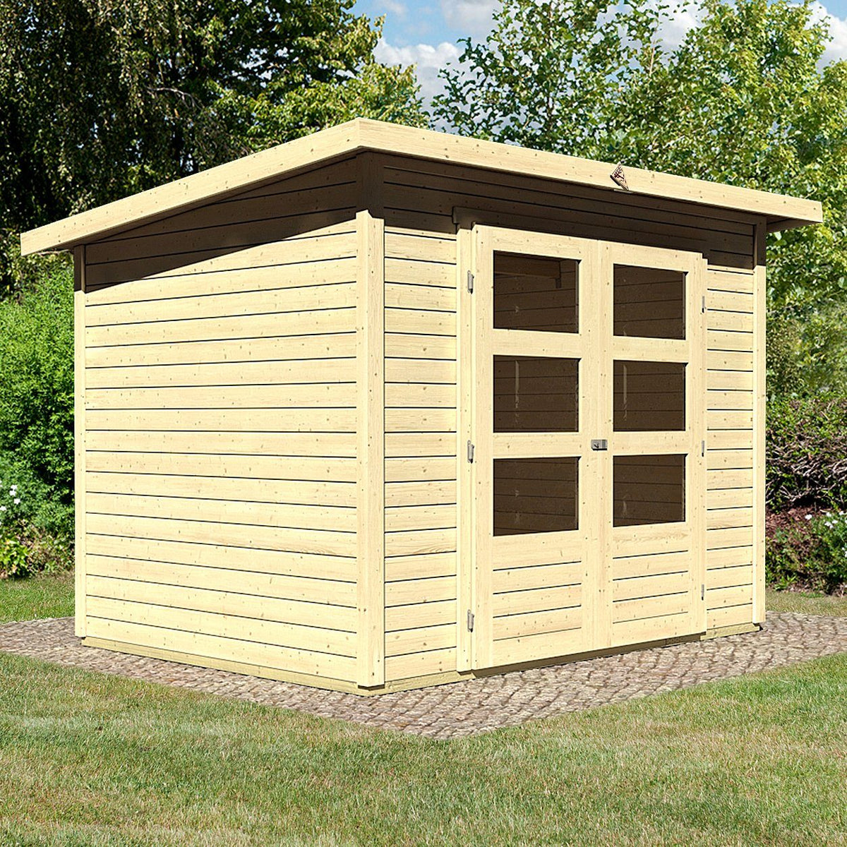 Karibu Gartenhaus Stockach 3, 282 x 210 cm