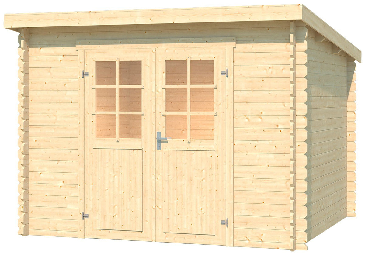 LASITA MAJA Gartenhaus San Jose 230, 295 x 269 cm, 28 mm – Ansicht 2