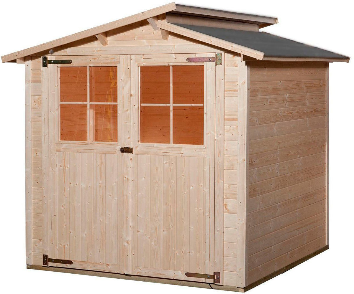 weka Gartenhaus 323 Gr.2, 290 x 217 cm, 19 mm – Ansicht 2