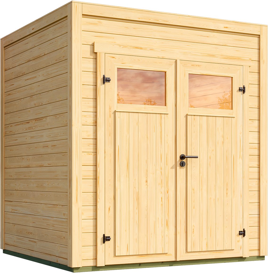 weka Gartenhaus BATU 1, 200 x 207,4 cm, 28 mm – Ansicht 2