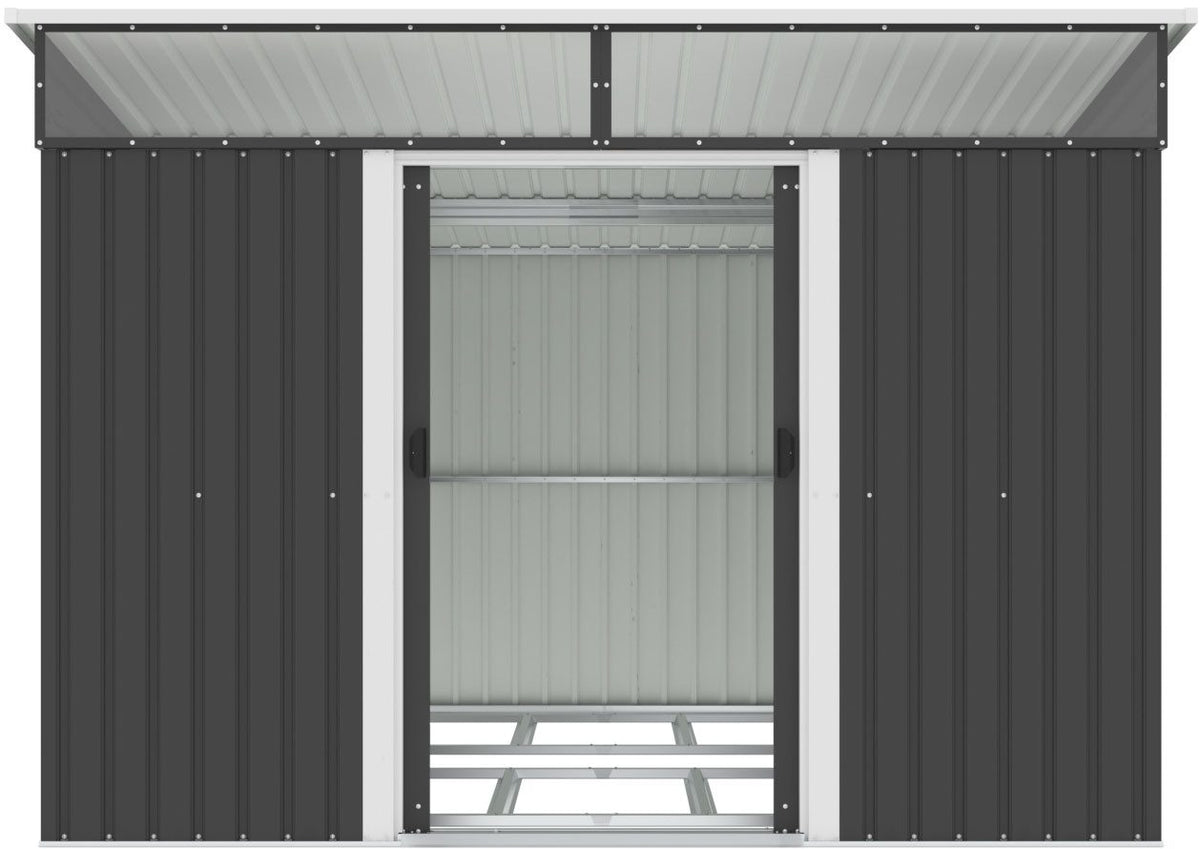 KONIFERA Gerätehaus Salamanca Patio, 282 x 281 cm – Ansicht 2