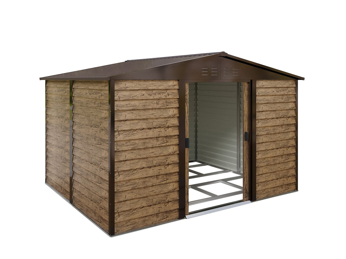 KONIFERA Gerätehaus Segovia Verde, 235 x 197 cm – Ansicht 2