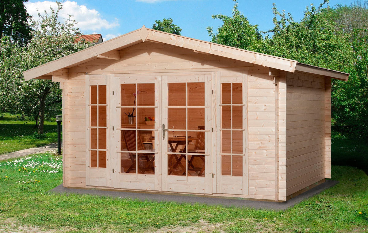 weka Gartenhaus Weekendhaus 137 Gr.1, 460 x 374 cm, 45 mm