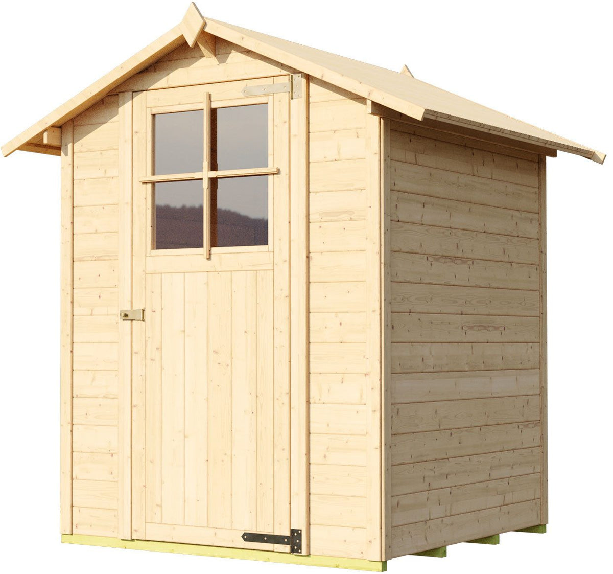 weka Gartenhaus Nr. 317, 191 x 171 cm, mit Fußboden – Ansicht 2