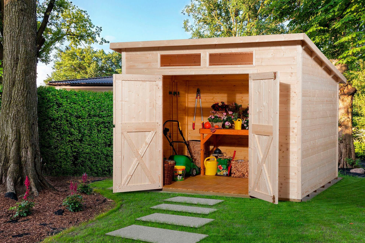 weka Gartenhaus 325 A Gr.2, 301 x 301 cm, 19 mm
