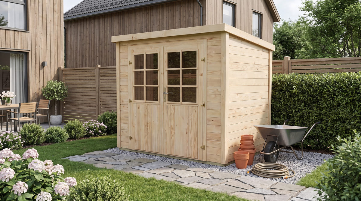weka Gartenhaus Lugo 1, 215 x 161 cm, 19 mm