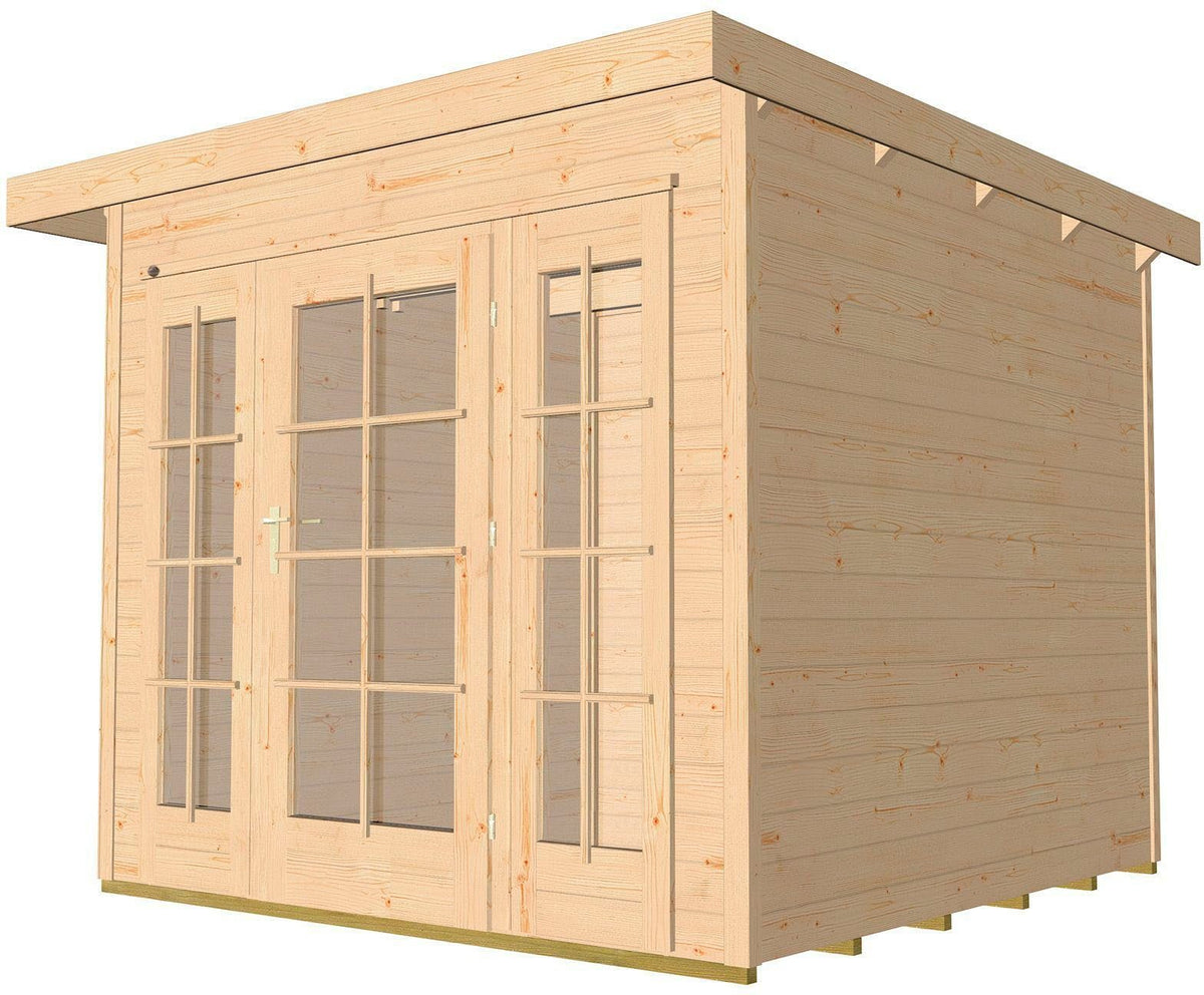 weka Gartenhaus Panorama 172 Gr.2, 319 x 342 cm, 21 mm – Ansicht 2