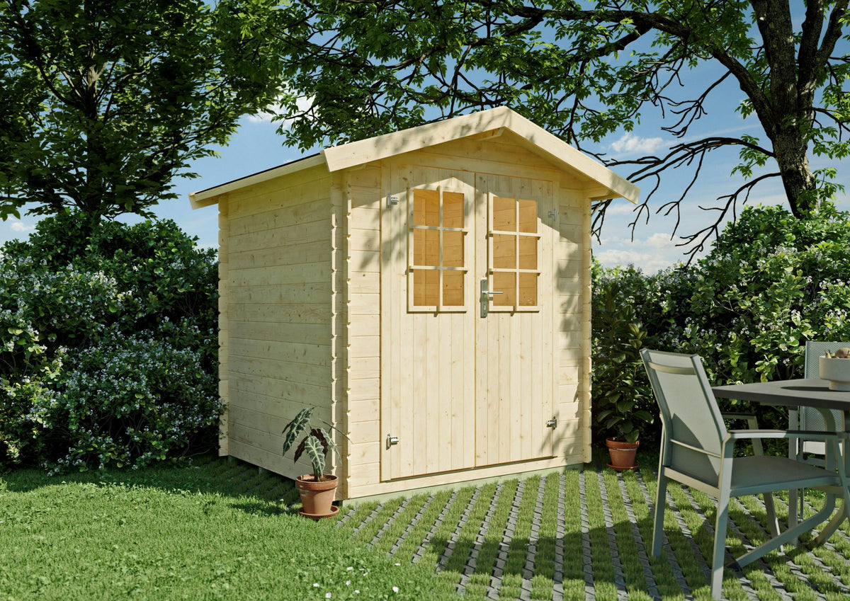 KONIFERA Gartenhaus Canopus, 228 x 193 cm, mit Fußboden