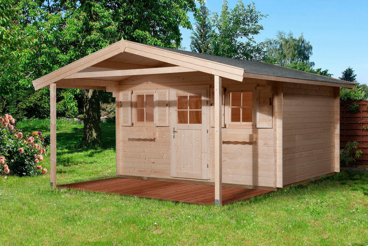 weka Gartenhaus 135 A Gr.2, 460 x 594 cm, 45 mm