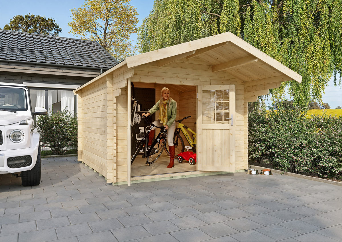 KONIFERA Gartenhaus Kallenberg 2, 340 x 443 cm – Ansicht 3
