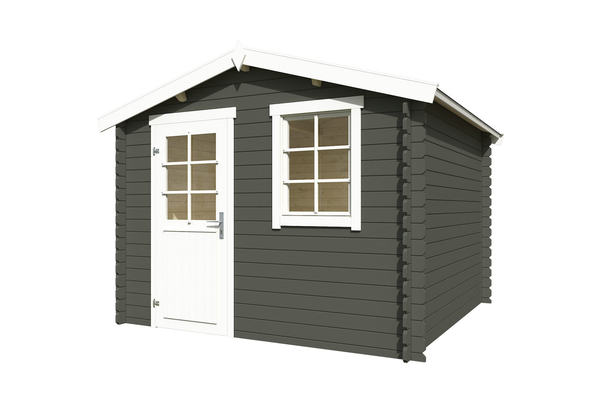 Nordic Holz Gartenhaus Nina, 307,2 x 195 cm – Ansicht 2