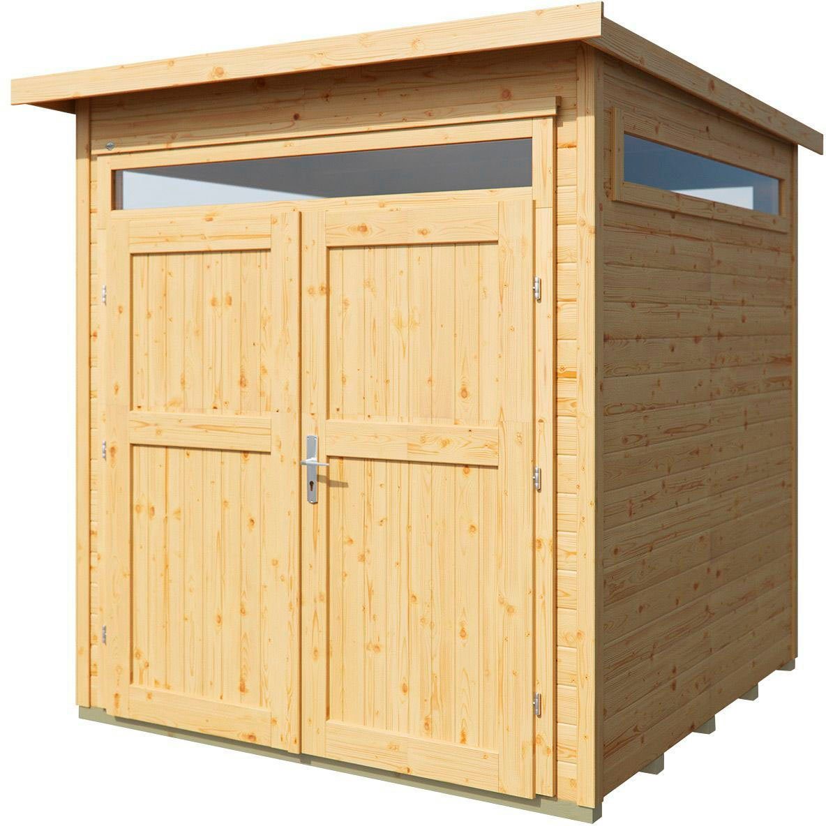 weka Gartenhaus 265 Gr. 1, 220 x 161 cm, 21 mm – Ansicht 2