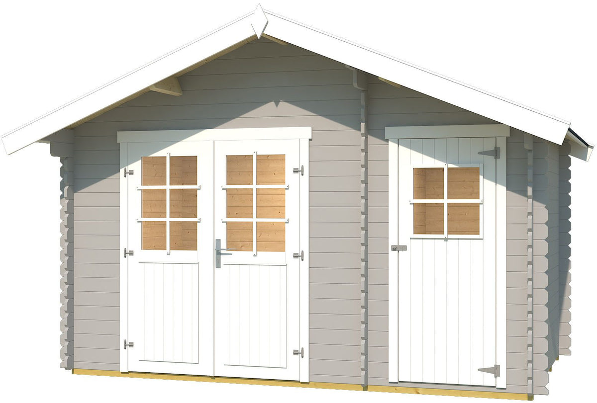 weka Gartenhaus Nr. 353, 420 x 310 cm, mit Fußboden – Ansicht 2