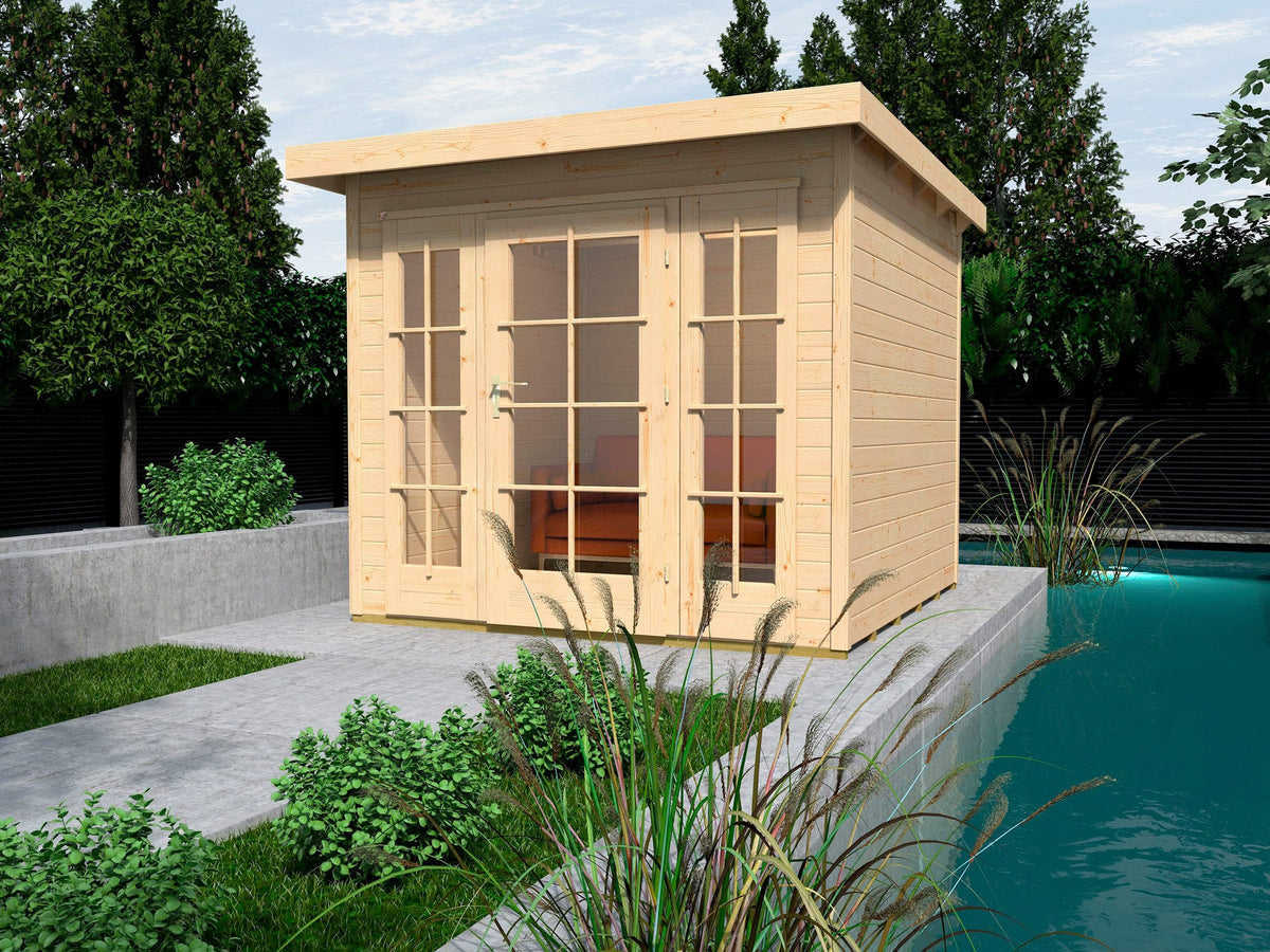 weka Gartenhaus Panorama 172 Gr.2, 319 x 342 cm, 21 mm
