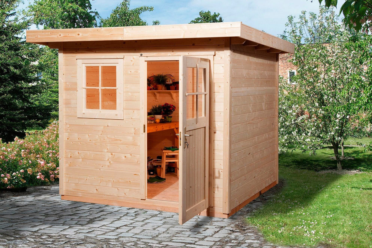weka Gartenhaus 170 Gr.1, 280 x 280 cm, 28 mm