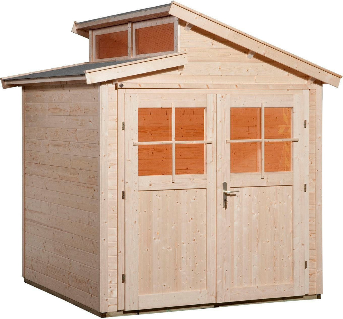 weka Gartenhaus 226 Gr.1, 237 x 231 cm, 21 mm – Ansicht 2